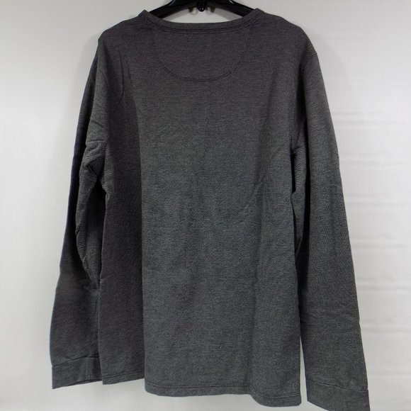 Marc Anthony Grey Long Sleeve Crew Neck Slim Fit Size XXL - Picture 3 of 6